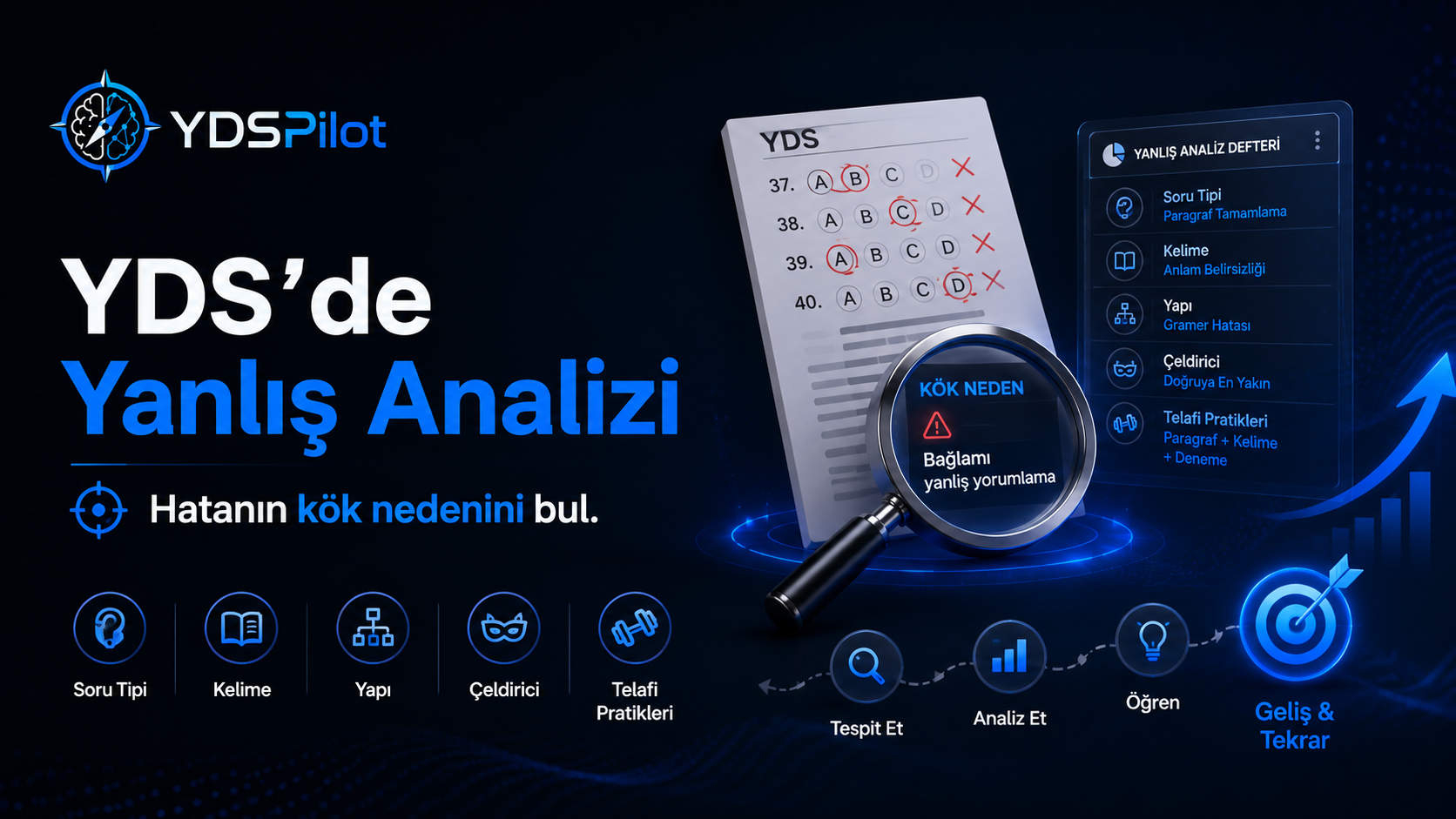 YDS Yanlış Analizi Nasıl Yapılır?