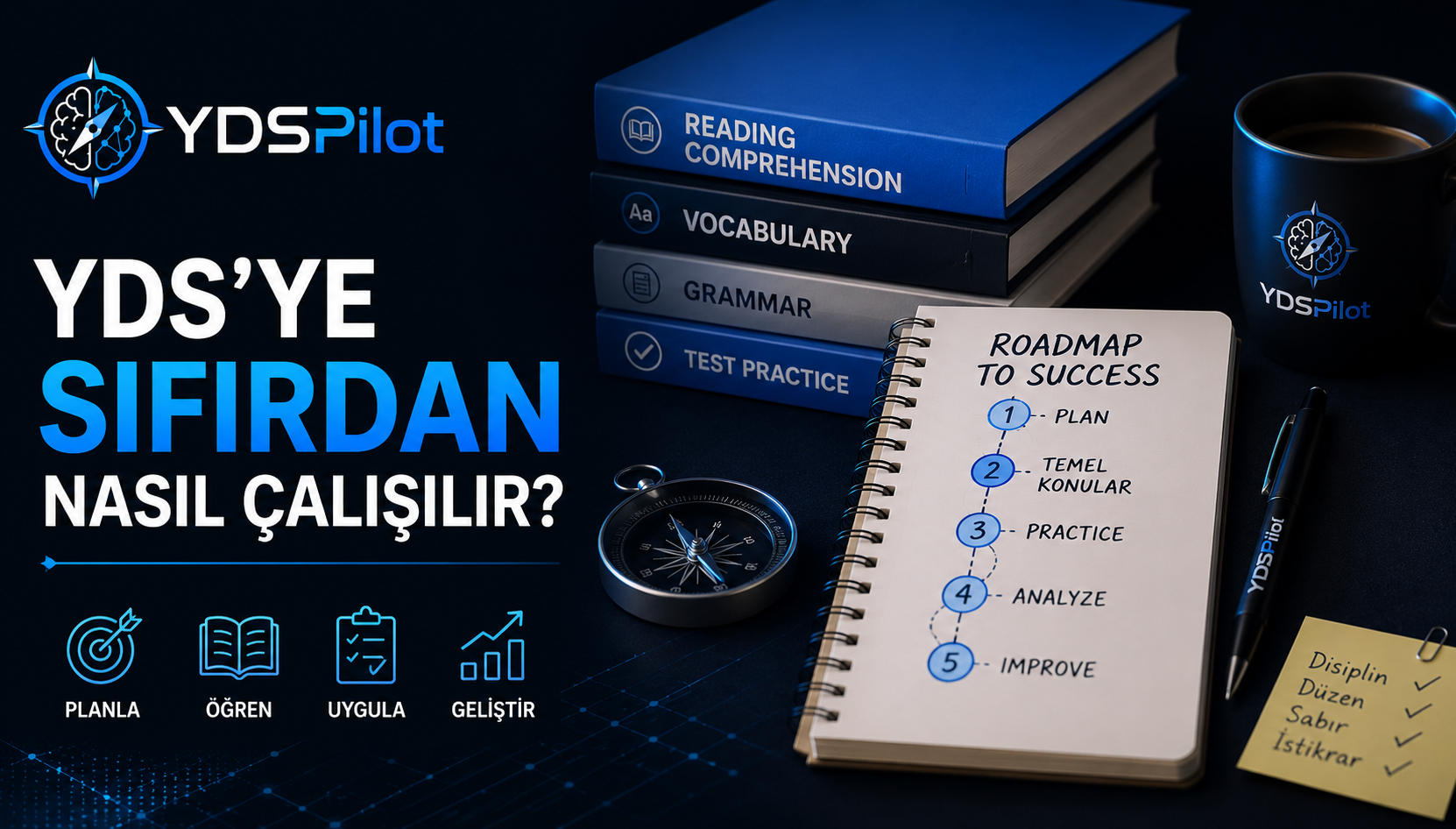YDS’ye Sıfırdan Nasıl Çalışılır?