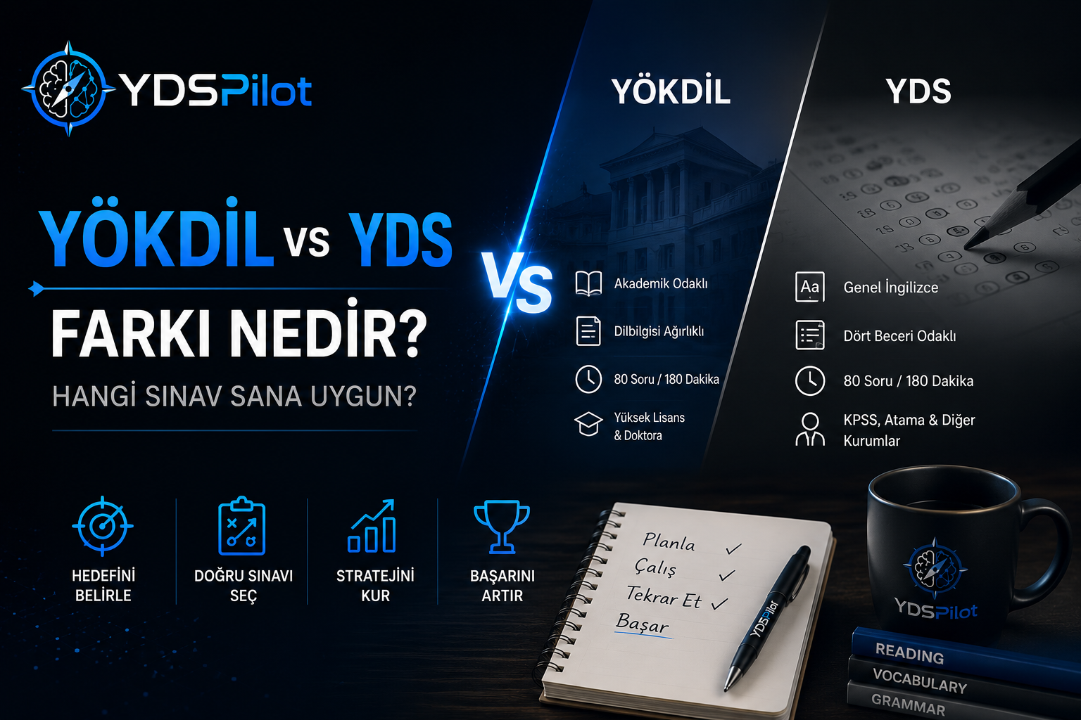 YÖKDİL - YDS Farkı ve Stratejiler